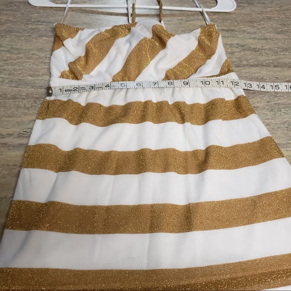 Guess halter top gold and white - Picture 4 of 5